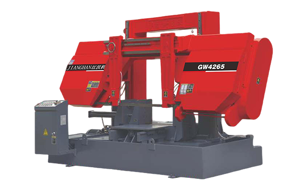 沅陵GW4265双柱龙门卧式带锯床